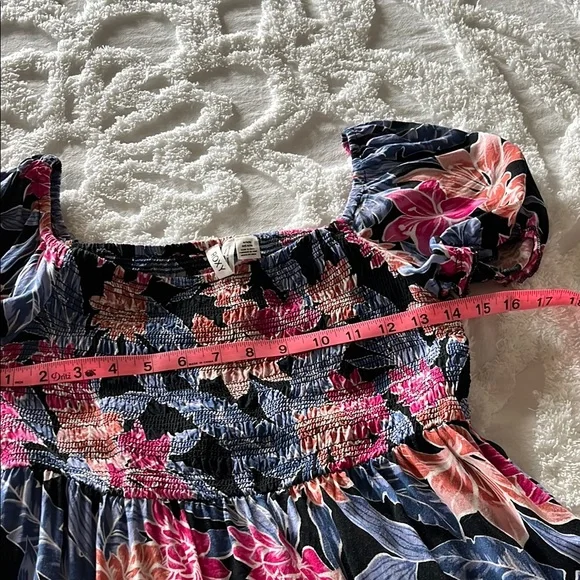 😻3for $15😻 dress with gathered elastic chest - Picture 5 of 6